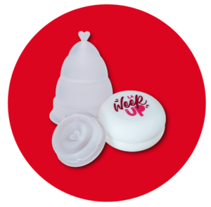 cup menstruelle week'up rouge vif