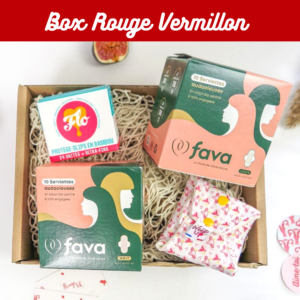 box rouge vermillon