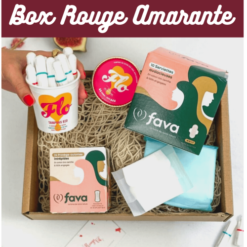 Box Rouge Amarante